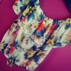 Beautiful Floral Shirt (PLUS SIZE)